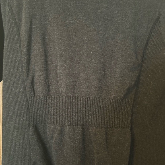 Cache Black Ribbed Collar Jacket Size XL - Picture 11 of 14